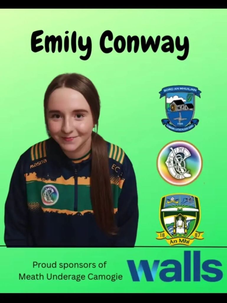 All Ireland Camog spot for Emily – good&nbsp;luck!
